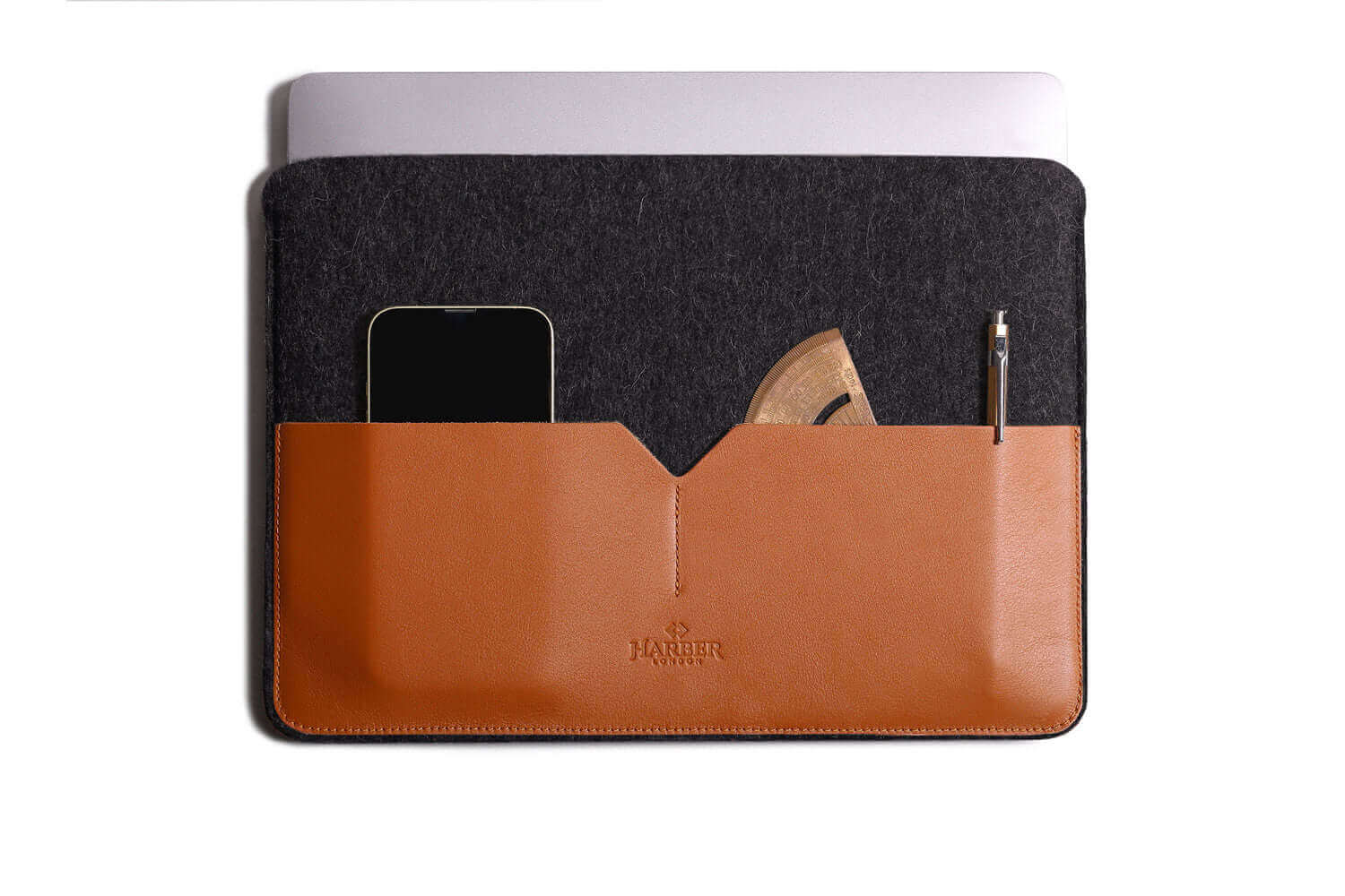 Black Edition – Leather MacBook Sleeve-0
