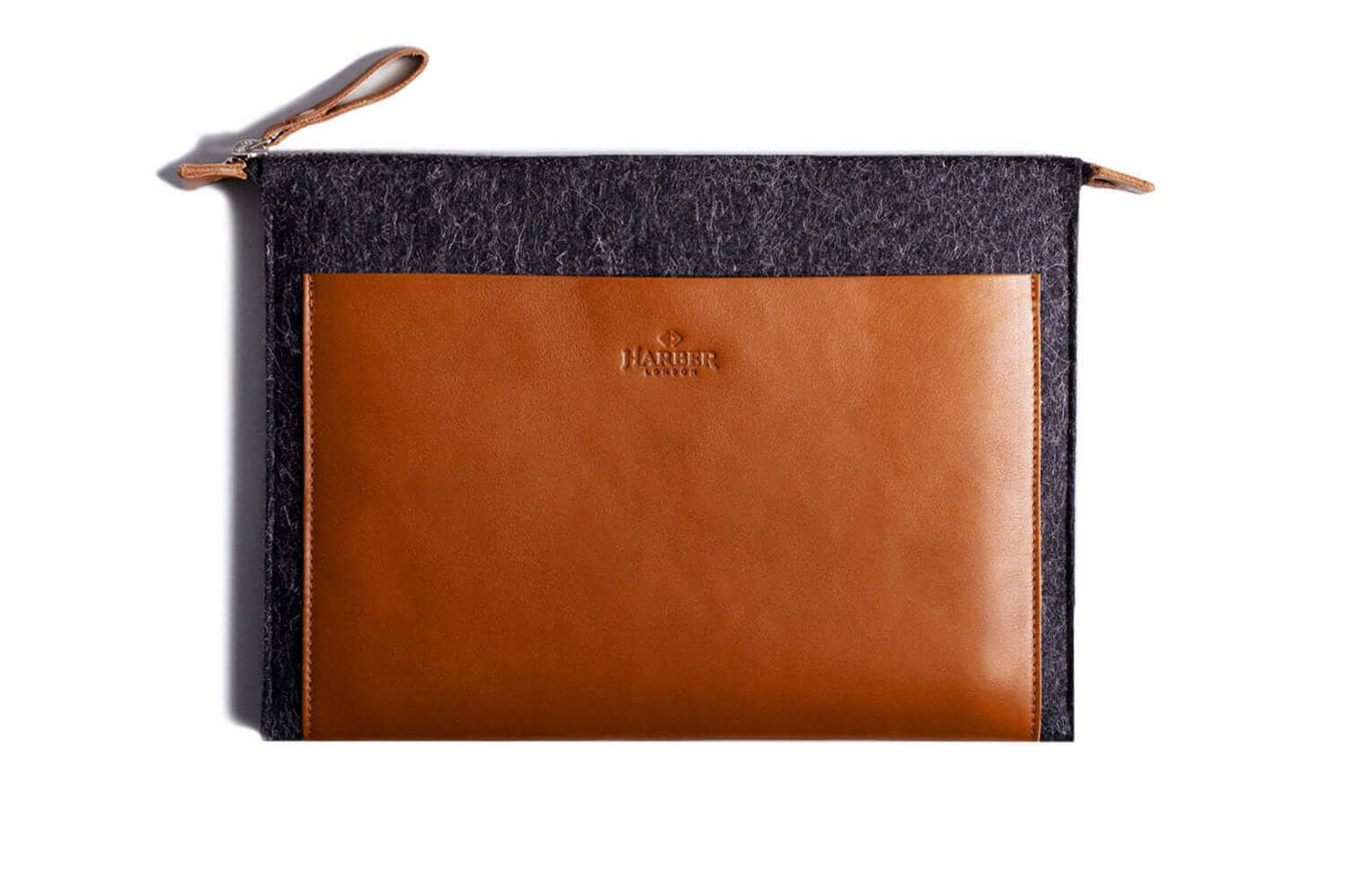 Folio Macbook Leather & Felt Sleeve-0