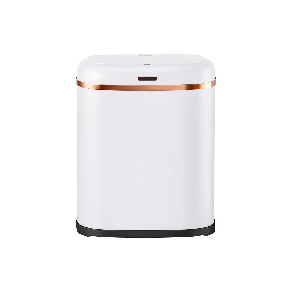 Devanti 38L Motion Sensor Bin – White