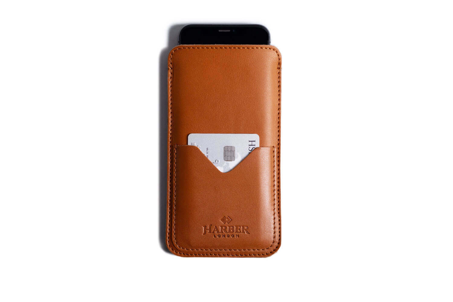 Slim Leather Smartphone Sleeve Case-0
