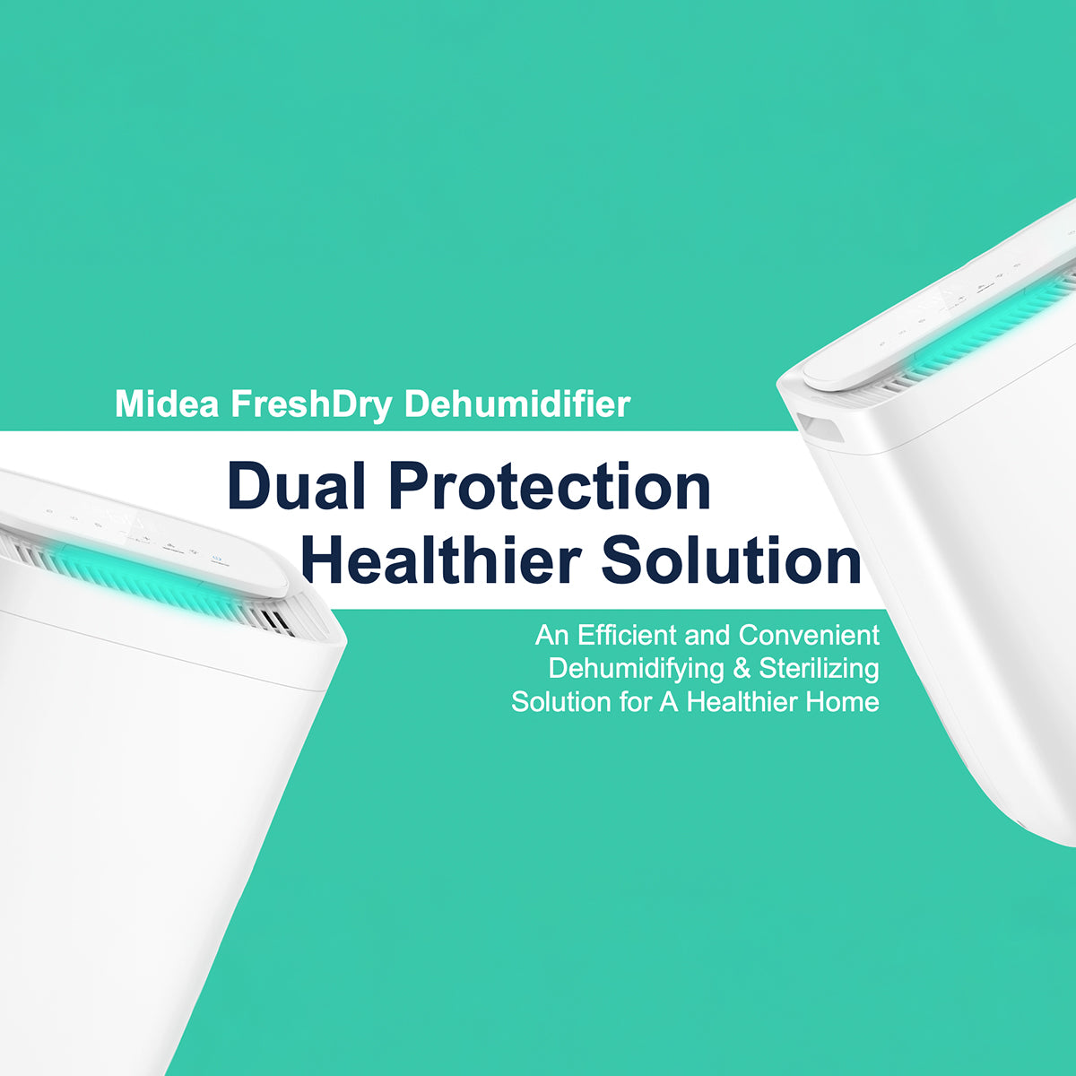 Midea Fresh Dry Dehumidifier & Air Purifier