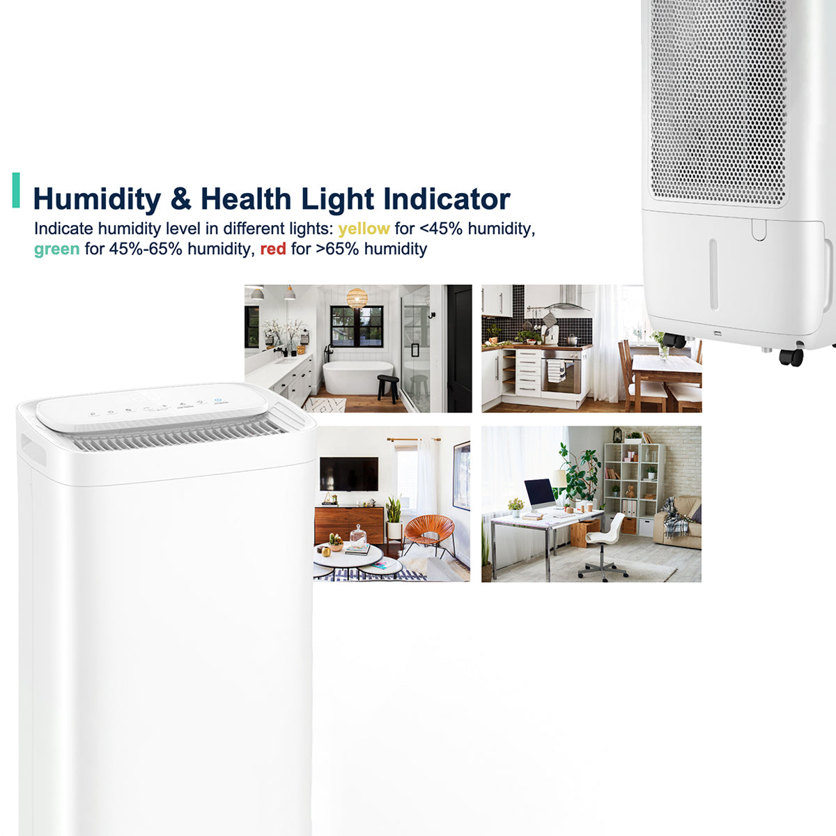 Midea Fresh Dry Dehumidifier & Air Purifier
